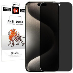 Privacy Tempered Glass Screen Protector For iPhone 15 14 13 12 11 Pro Max SE 7/8