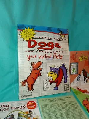 🐕 Vintage Your Computer Pet  MAC CD-ROM Dogs super rare - Image 1 of 4