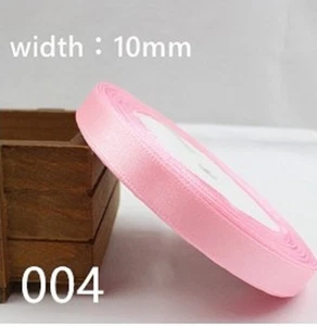 10 MM ROSA SATINBAND - CA. 25 M - Bild 1 von 2