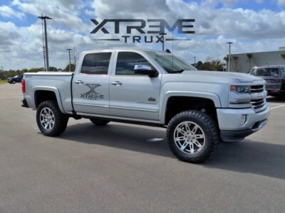 Комплект расширителей крыльев для Chevrolet Silverado 1500 14-18 годов выпуска окрашиваемый черный - Изображение 1 из 4