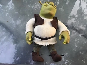 Vintage McFarlane Shrek Talking Plush Toy Doll 10" Inches 2001 *WORKS* - Picture 1 of 7