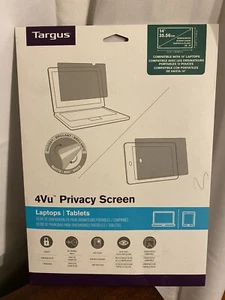 Targus Privacy Screen for 14-Inch Widescreen (16:9 Ratio) Laptops - New - Picture 1 of 2