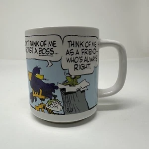 Taza de café Shoe Comic Applause Wallace Berrie & Co. Inc. 1984 Corea taza de cerámica - Imagen 1 de 11