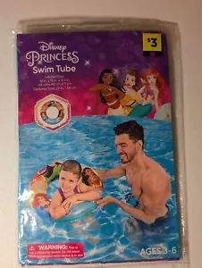 Disney Princess Swim Tube Inflatable Pool Float Ring 19" Ages 3-6 - Picture 1 of 1