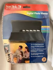 SanDisk Digital Photo Viewer, Model # SDV1-A w/remote - Picture 1 of 3
