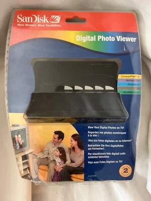 SanDisk Digital Photo Viewer, Model # SDV1-A w/remote - Image 1 of 3