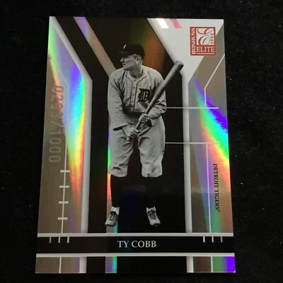 Donruss Elite #200 Ty Cobb 2004 patio #293/1000 Detroit Tigers Foto 1 de 3