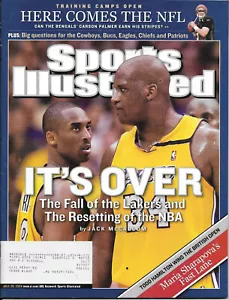 JULY 26, 2004 KOBE BRYANT SPORTS ILLUSTRATED LOS ANGELES LAKERS BLACK MAMBA - Picture 1 of 1