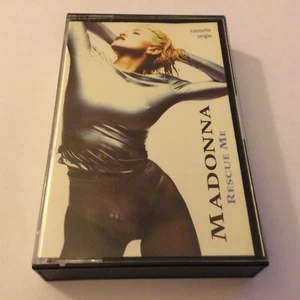 Rare Madonna Rescue Me Cassette W0024C - Picture 1 of 6
