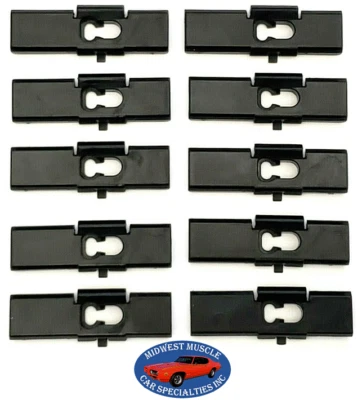 80-92 Cadillac Body Belt Reveal & Vinyl Top Molding Moulding Trim Clip 10pcs L - Image 1 of 4