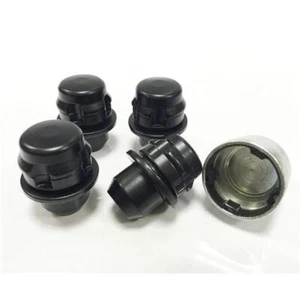 Genuine Land Rover Locking Wheel Nuts 14x1.50 Black Range Rover Sport L494 - Picture 1 of 3