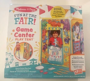 Melissa & Doug Fun at the Fair! Game Center Play Tent - 4 Sides of Activities - Picture 1 of 2