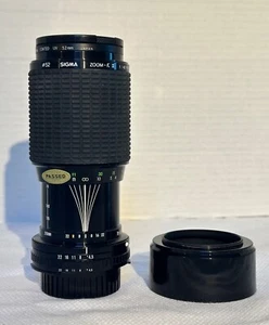 Sigma Zoom F 70-210mm 4.5 Lens for Nikon with Sigma Case - Picture 1 of 10