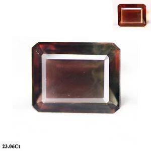 23.06 Ct Lovely Octagan 18.5 x 14.8 MM Brazil Natural Color Changing Flourite - Foto 1 di 5