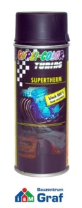 DUPLI-COLOR TUNING Supertherm spray de pintura de coche 800°C resistente al calor negro/plata - Imagen 1 de 3