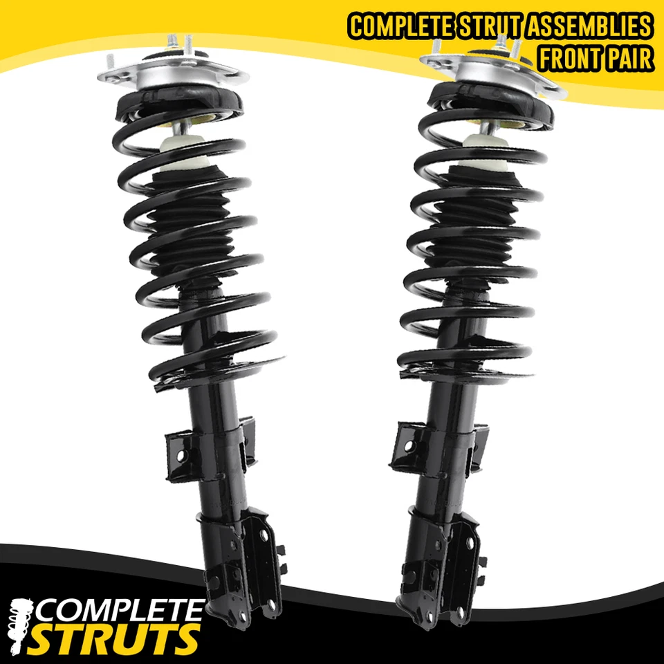 1998-2000 Volvo S70 Front Quick Complete Struts & Coil Springs Assembly Pair - Изображение 1 из 4