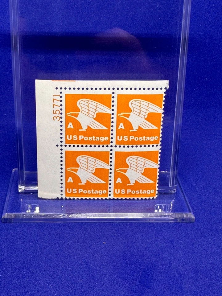 # 1735 43 - 1978 "A" Rate Change Stamps Block of 4 #1 - Image 1 of 2