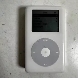 Apple iPod HP 4th Gen MP103 White Portable 2.5" LCD 40 GB MP3 Media Player - Picture 1 of 7