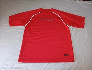 VTG Tampa Bay Buccaneers T Shirt NFL Mens Medium Red Short Sleeve Jersey Knit - Picture 1 of 12