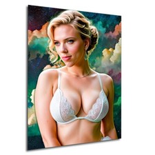 SCARLETT JOHANSSON Actress Model Diva Belles #5/7 ACEO Art Print Card by RoStar