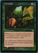 Kavu Lair FOIL Invasion VERY HEAVILY PLD Green Rare CARD (115101) ABUGames
