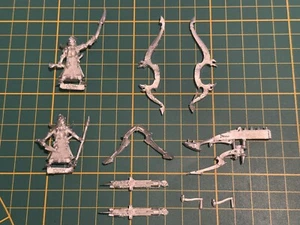 Warhammer Dark Elves Dunkelelfen Bolt Thrower Speerschleuder Metal Used OOP #1 - Bild 1 von 3