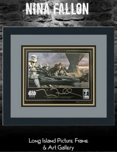 Star Wars III Nina Fallon Stass Allie Jedi Firmado Oficial Pix Enmarcado Personalizado - Imagen 1 de 5