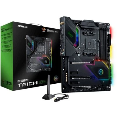 AsRock B550 Taichi Razer Edition Motherboard, Socket AM4- B550 TAICHI RAZER - Image 1 of 4