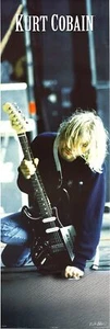 Vintage 2005 Young Kurt Cobain Nirvana Pyramid 62 x 21 Door Poster - Picture 1 of 5