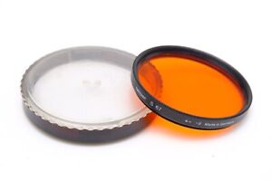 Heliopan S67 Orange 4X Filter (-2) + Case. Quality German Filter For Monochrome