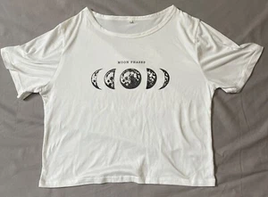 MOON PHASES WOMEN TEE SHIRT MEDIUM - Picture 1 of 7