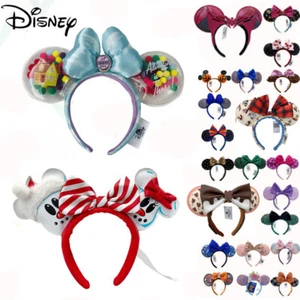 90 Styles Disney Parks Bow Mickey Bow Minnie Mouse Ears Collection Headband Cos - Picture 1 of 139