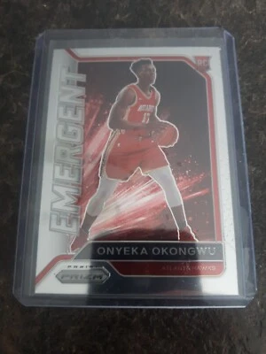 2020-21 Panini Prizm Emergent Rookie Onyeka Okongwu RC Card# 25 - Image 1 of 2