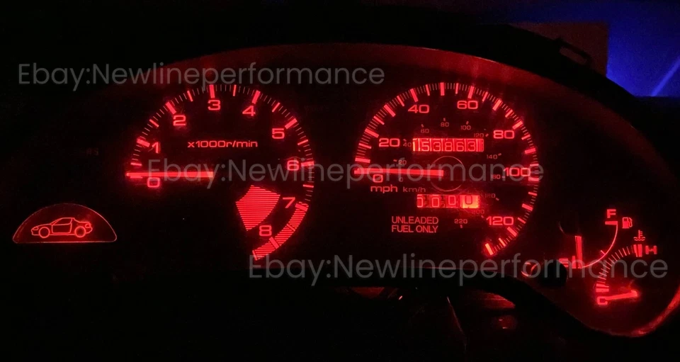 KIT de bombillas LED rojas para Honda Civic Del Sol 1993-1997 Foto 1 de 1