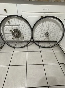 Vintage Schwinn Superior Wheel Set Bontrager Fuji Panasonic Trek Shimano - Picture 1 of 14