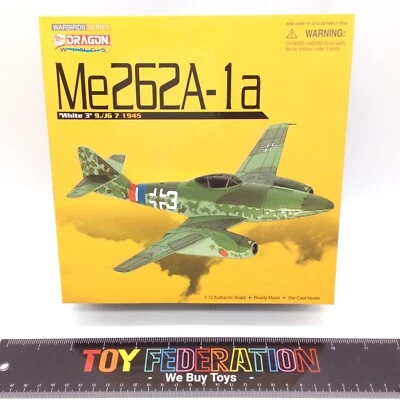 Dragon Wings 50186 1/72  Me262A-1a “White 3” 9./JG 7  1945 Die-Cast Plane - Image 1 of 4