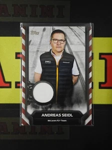 2021 Topps Formula 1 Racing Relic Card Anderas Seidl 82/150 #F1R-AS - Picture 1 of 2