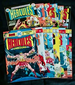 Hercules ungebunden #1-12 (komplett 1975 DC Serie) Bronzezeit Lot Set FI/VG/NM/M - Bild 1 von 5