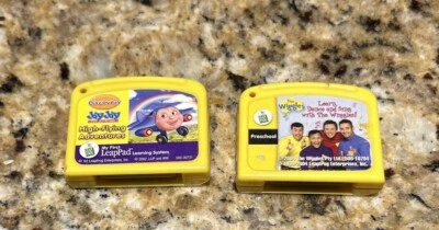 Lot Of 2 My First Leap Pad Games JayJay High Flying Adventures and Wiggles - Image 1 of 3