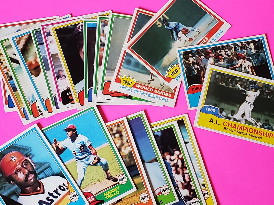 1981 TOPPS BASEBALL TRADING CARDS 401-500 YOU PICK 50% OFF 2+ FREE SHIPPING - Image 1 of 1