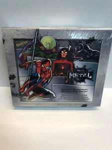 Upper Deck 2021 Marvel Metal Universe Spider-Man Trading Cards Hobby Box SEALED - Picture 1 of 2
