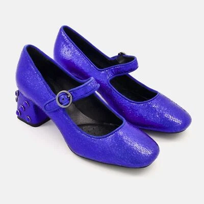 ZAPATOS MARY JANE GEOX Seyla tono joya embellecido tacón bloque 6 Foto 1 de 4