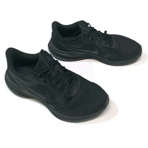 Nike Mens Downshifter 10 Size 11.5 Shoe CI9982-002 Black Running Shoes Sneakers - Picture 1 of 14