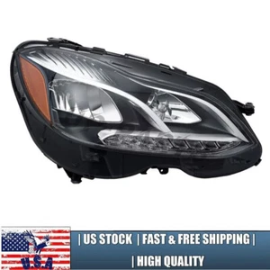 RH Halogen Headlight Fits Mercedes-Benz E-Class W212 Sedan/Wagon 2014-2016 - Bild 1 von 16
