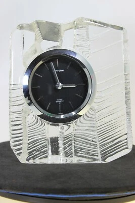 Crystal Sunform Quartz Clock by Sasaki of Japan. - Image 1 of 4