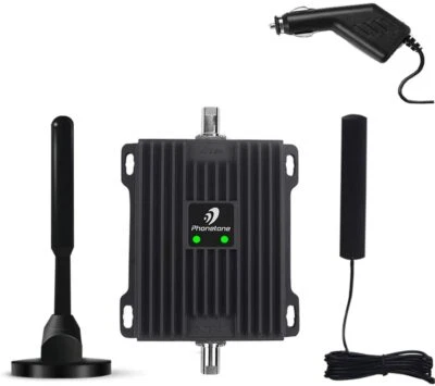 5G 4G LTE AT&T Verizon 700MHz Cell Phone Signal Booster Car RV Truck Voice Data - Image 1 of 4