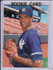 MARIANO RIVERA ROOKIE CARD New York Yankees Fleer Ultra RC Baseball HOFer!