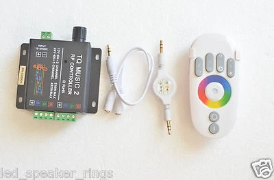 Controller musicale RF RGB sensibilità sonica e telecomando retroilluminazione LED  - Immagine 1 di 4