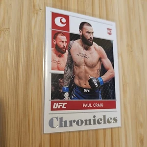 UFC6 PAUL CRAIG ROOKIE CARD RC No. 96 2022 Panini Chronicles UFC - Bild 1 von 4