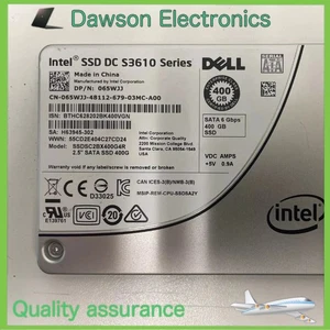 DELL INTEL DC S3610 Series 400GB SSD 6Gbps SATA 2.5" 65WJJ 065WJJ SSDSC2BX400G4R - Picture 1 of 1